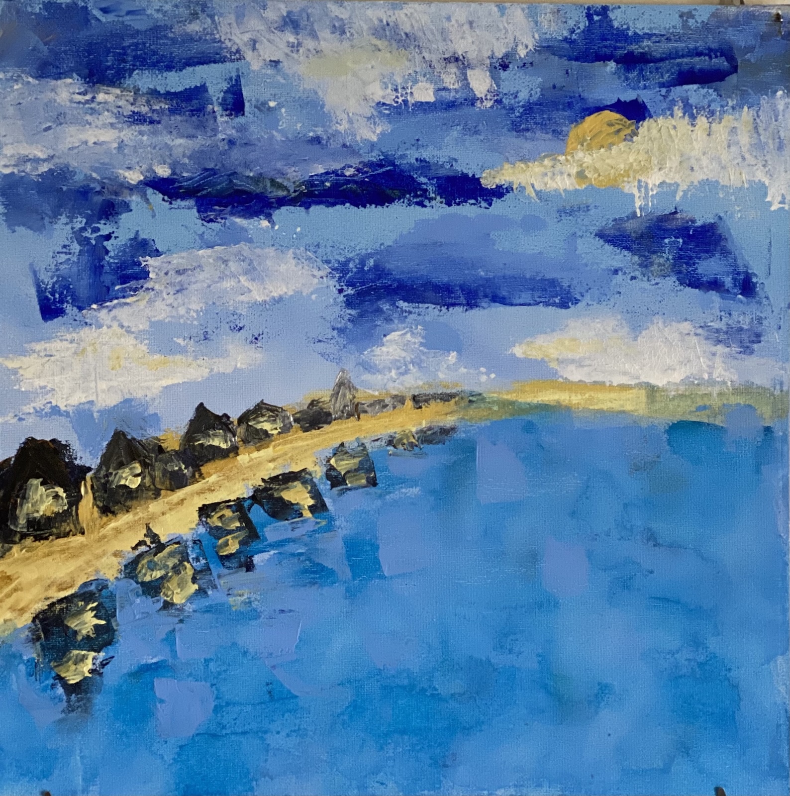 By the Sea, Acryl 40x40