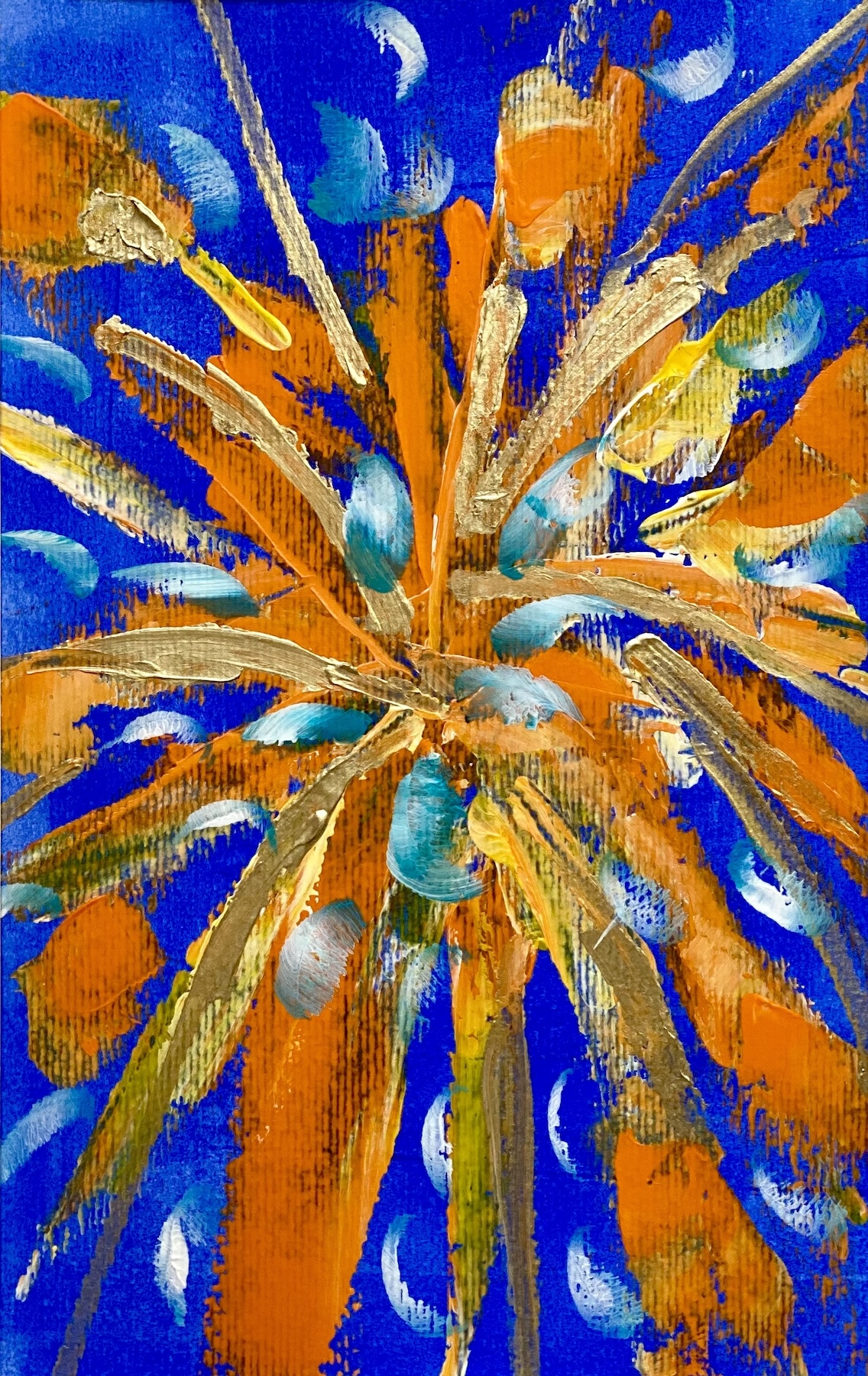 Spark Unfolding ,Acryl 30x20