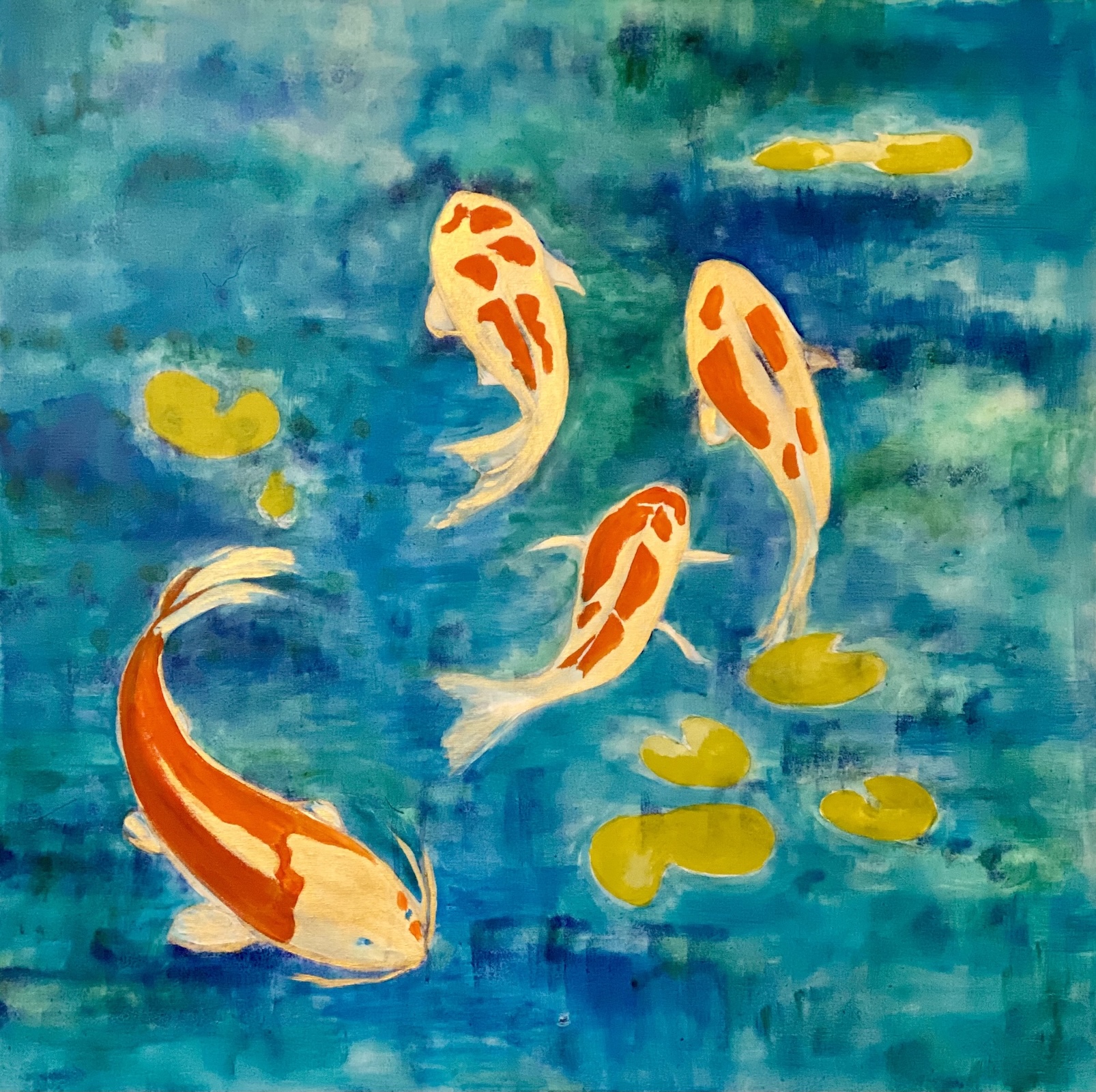 Fengshui, Acryl 80x80