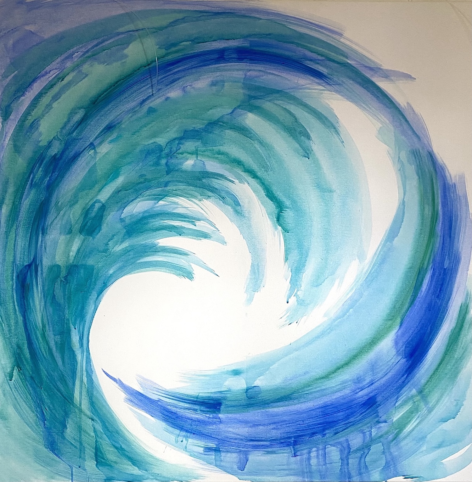 Cosmic Wave, Acryl 100x100